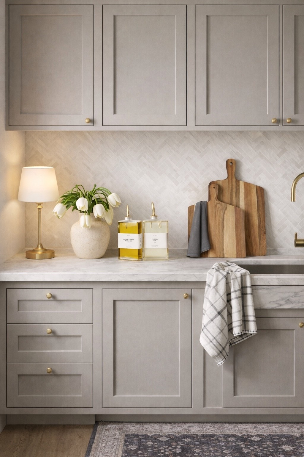 Modern Organic Amazon Kitchen Finds

Follow @farmtotablecreations on Instagram for more cozy home inspiration.

These are the Amazon kitchen details I reach for when I want my space to feel warm, functional, and effortlessly pulled together. Soft gray tones, brushed brass accents, and natural textures make everyday items feel elevated without trying too hard. From the small brass lamp on the counter to the wood cutting boards and neutral kitchen towels, everything layers beautifully for a lived-in, modern organic look that actually works in real life.

All pieces are affordable, practical, and easy to style — perfect for refreshing your kitchen without a full remodel.

#kitchenfinds #amazonhome #kitchendecor #cuttingboards #kitchentowels #kitchenlighting #countertopdecor #modernorganickitchen #neutralhome

#LTKHome #LTKFindsUnder50 #LTKSaleAlert