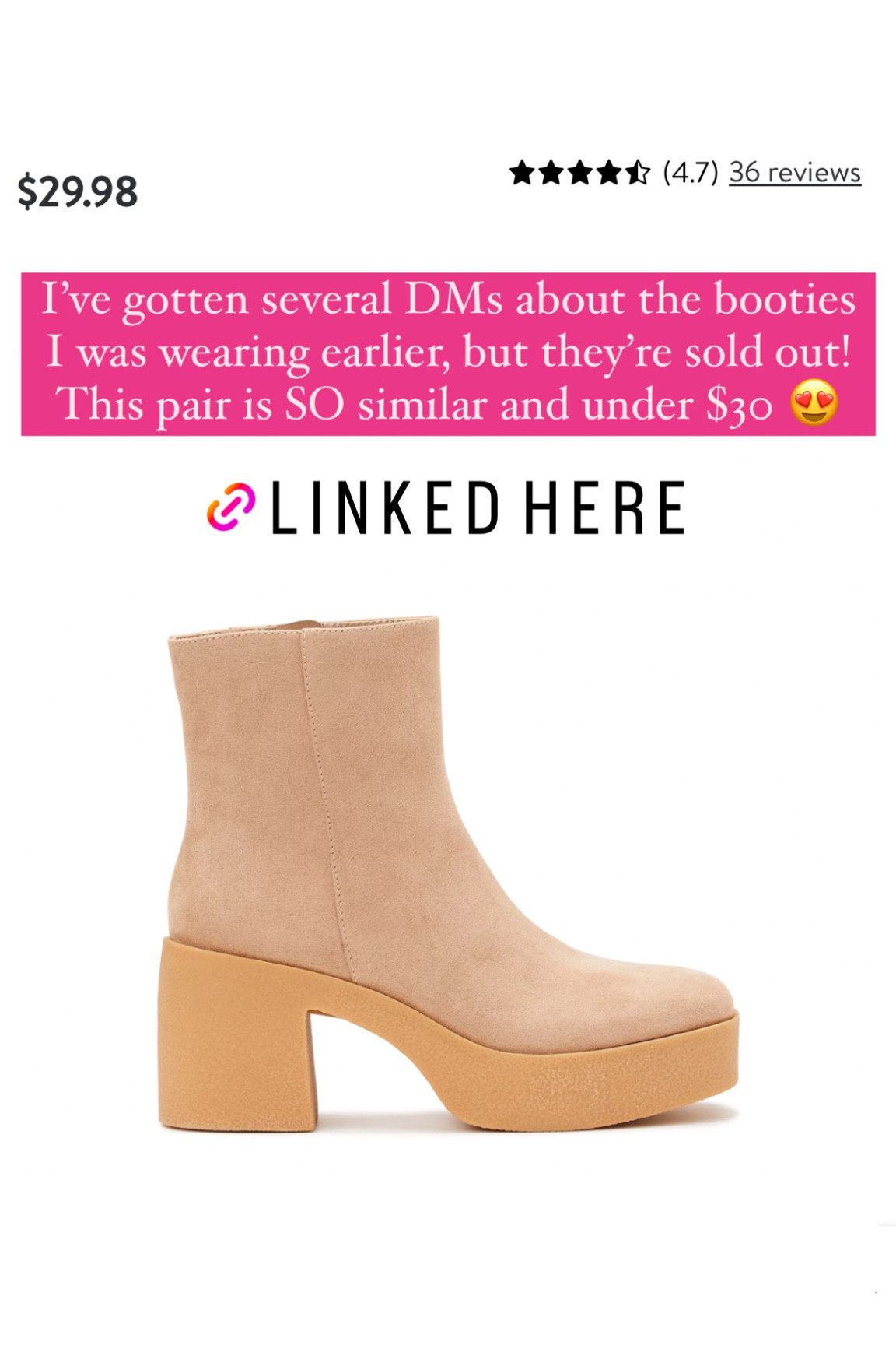 Chelsea platform booties 