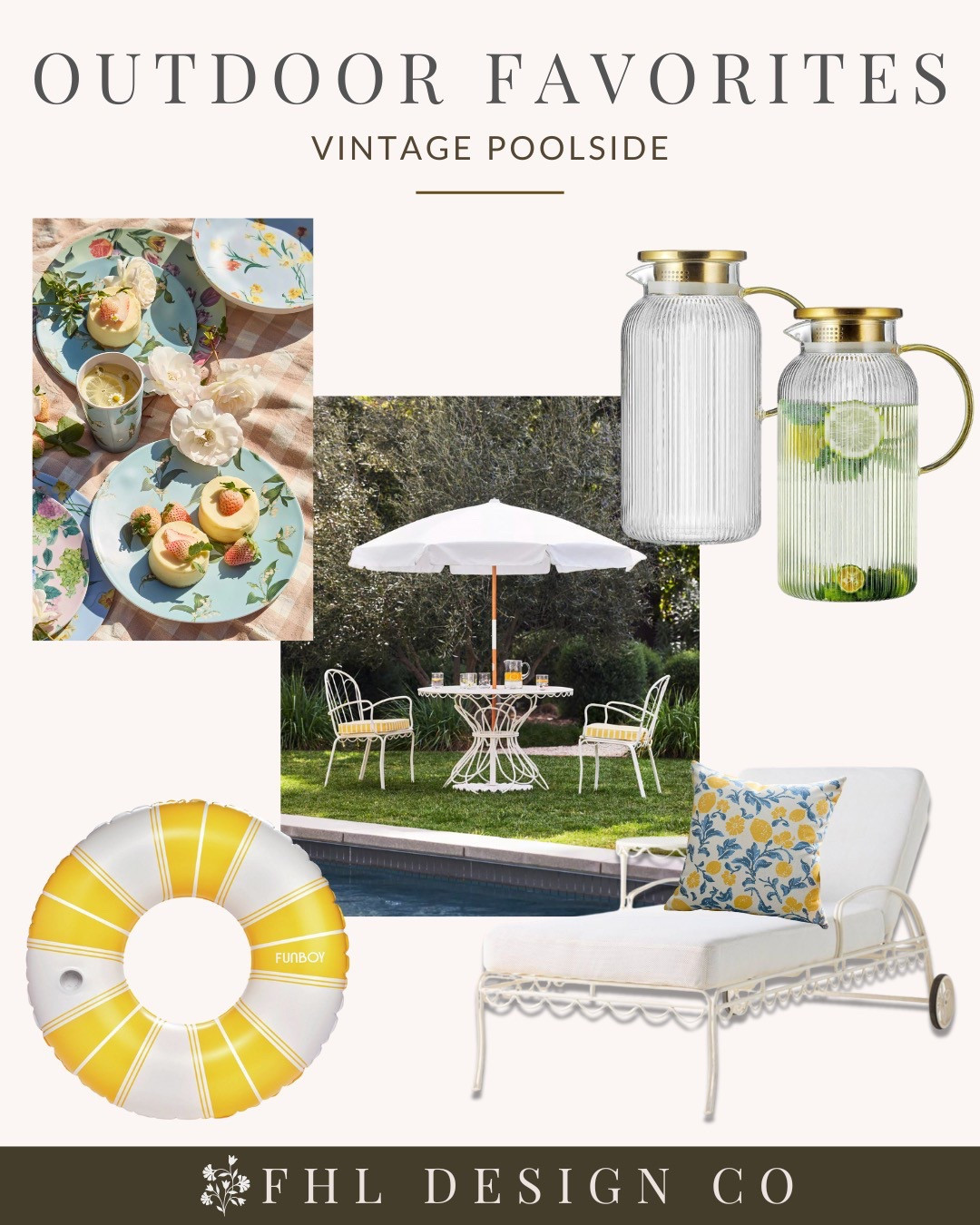 Current outdoor home favorites - Vintage Poolside 

#LTKHome