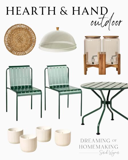 Hearth and Hand dropped this adorable patio collection! 

#LTKHome #LTKFindsUnder100 #LTKStyleTip