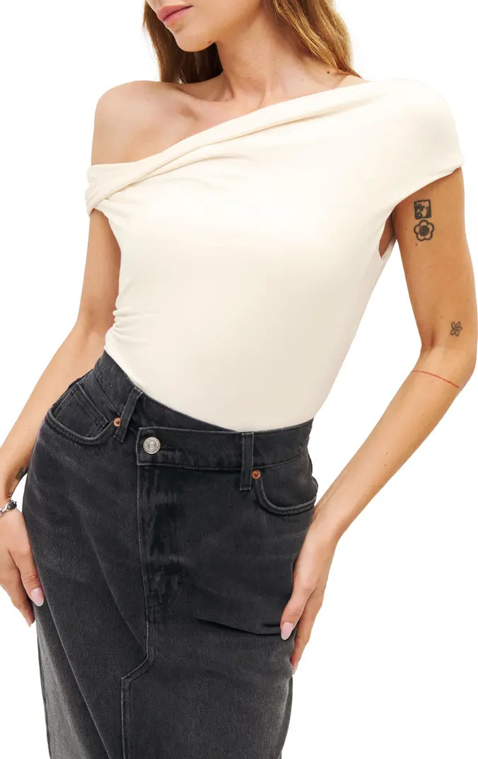 Cello One-Shoulder Knit Top | Nordstrom