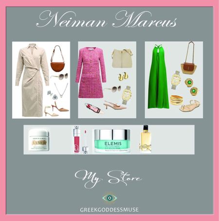 Welcome to my curated collection from Neiman Marcus! 🌟

Dive into a world where fashion meets luxury and sophistication. 

I've handpicked a selection of exquisite pieces from renowned designers such as Veronica Beard, YSL, Fendi, and many more, just for you.

Indulge in the artistry of Veronica Beard's timeless elegance, feel the allure of YSL's iconic designs, and embrace the opulence of Fendi's creations. 

Each piece in my collection tells a story of style, grace, and individuality.

From chic daywear to glamorous evening attire, I've carefully curated looks that are sure to elevate your wardrobe to new heights. 

Whether you're seeking a statement piece or a wardrobe staple, there's something here for every occasion and taste.

Browse through my favorite looks and immerse yourself in the world of luxury fashion. It's time to treat yourself to a shopping experience like no other. 

Enjoy exploring my collection, and may you find the perfect pieces to add to your personal style repertoire. 💋

Happy shopping! ✨🛍️ #NeimanMarcus #FashionForward

#LTKstyletip #LTKGiftGuide #LTKitbag