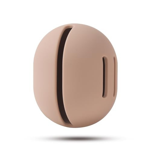 BEZOX Makeup Sponge Holder, Breathable Beauty Sponge Holder for Travel, Cute Make Up Blender Silicone Case - Khaki | Amazon (US)
