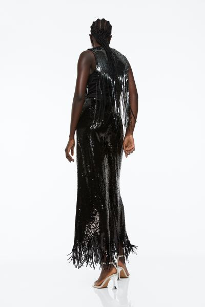 Broek met pailletten | H&M (DE, AT, CH, NL, FI)