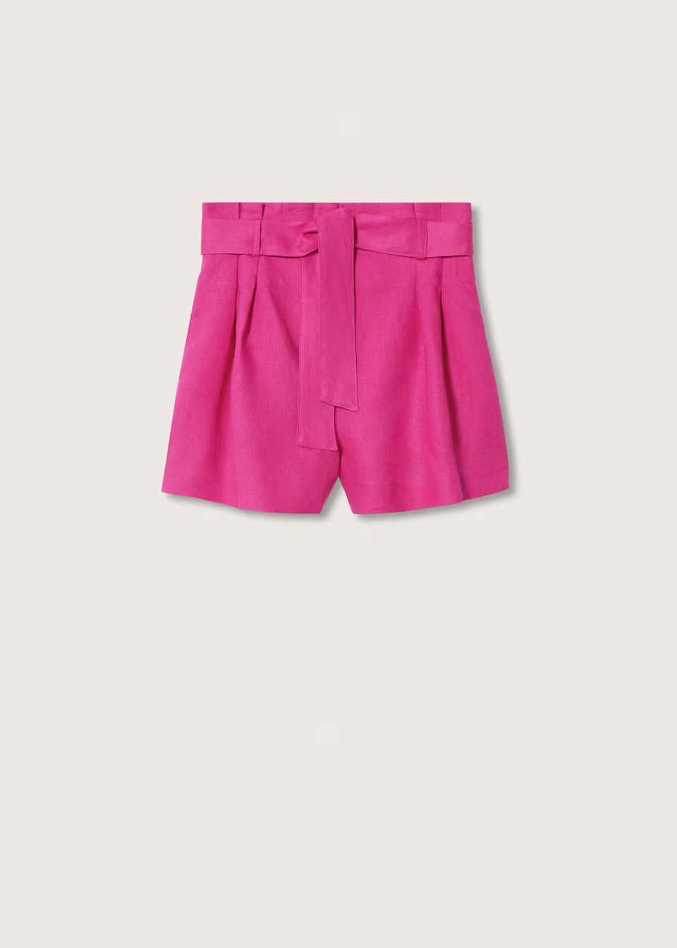100% linen shorts | MANGO (US)