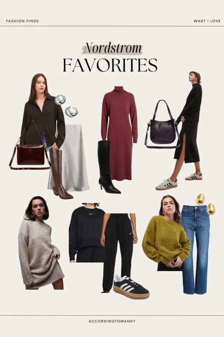 Nordstroms Favorties: women’s clothing and accessories 

Gifts for her, sweaters, dress, holiday outfit inspo, Christmas looks, cyber week sales, women’s apparel

#LTKHoliday #LTKfindsunder100 #LTKGiftGuide