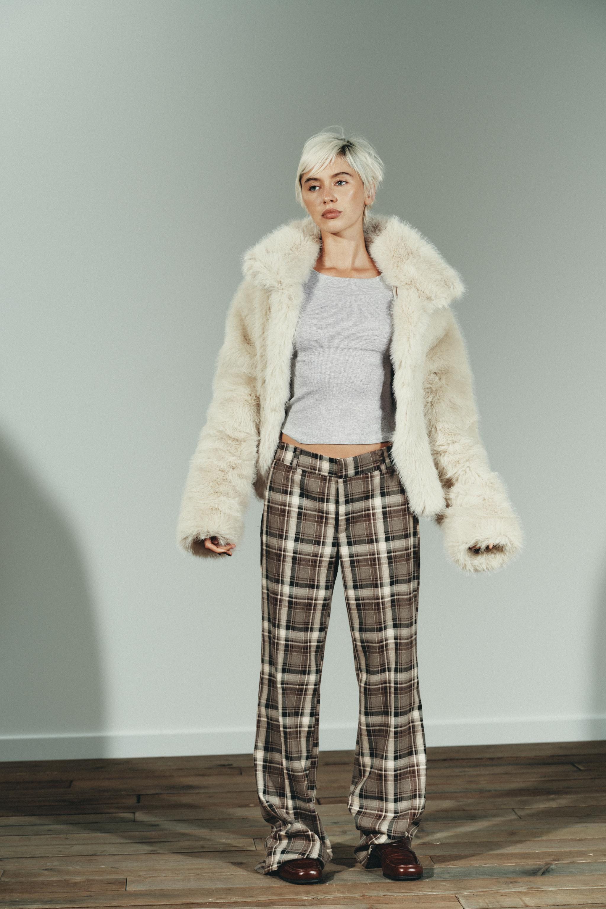 PLAID PANTS | Zara US