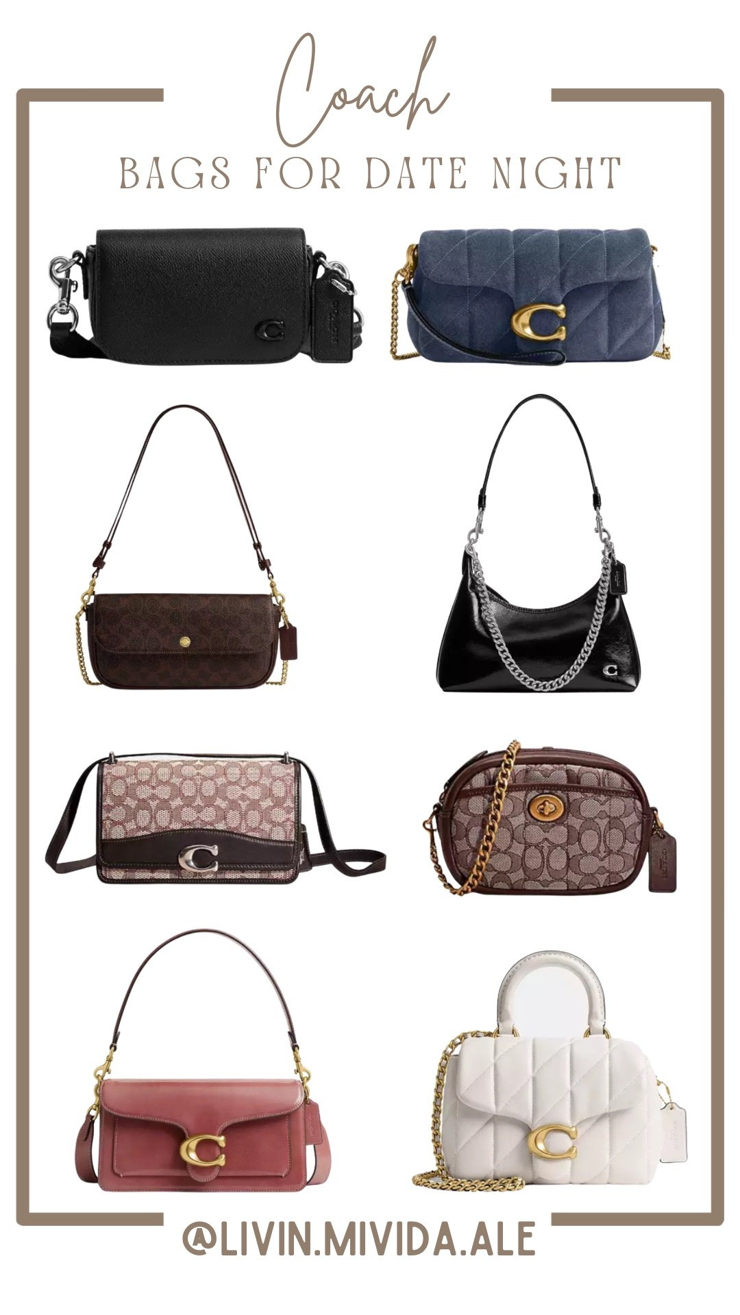 Bags for date night ❤️

#coach #bags #datenight

#LTKBeauty #LTKSeasonal #LTKValentine