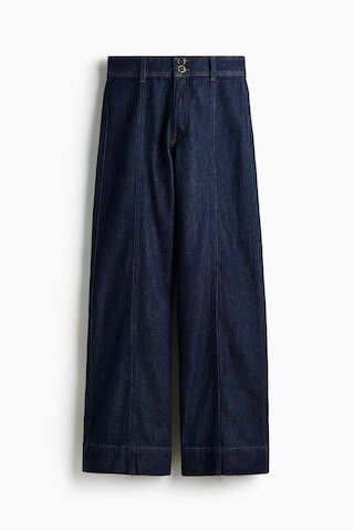 H & M - Wide High Jeans - Blue | H&M (UK, MY, IN, SG, PH, TW, HK)