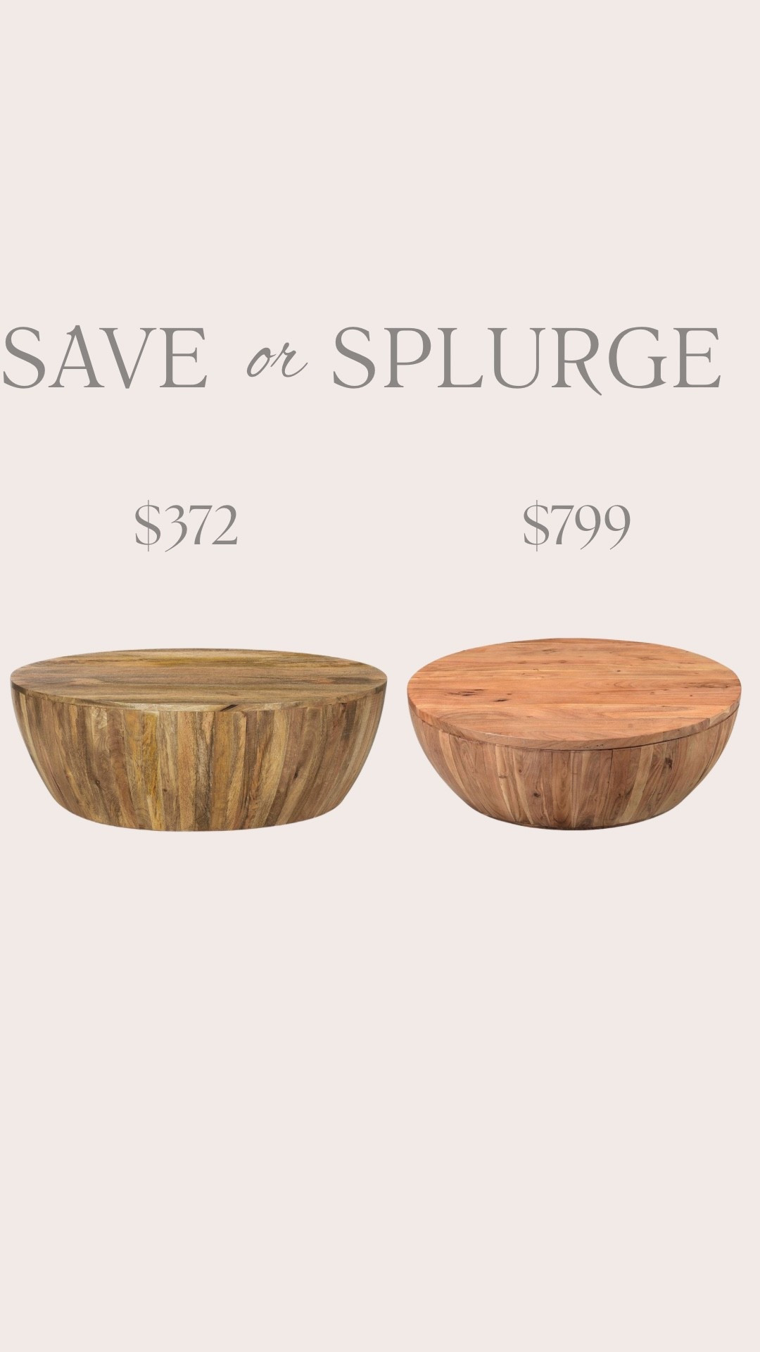 Save vs splurge 

#LTKHome
