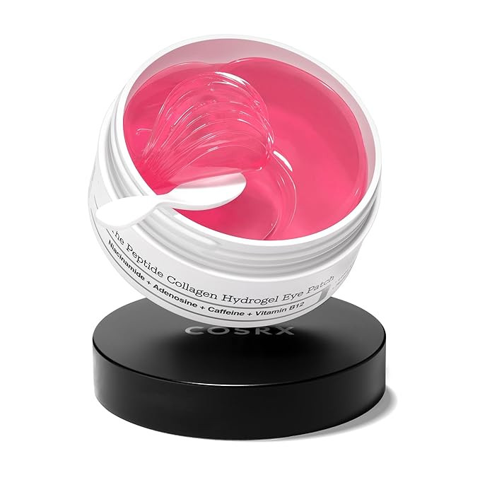 COSRX Pink Peptides Collagen Hydrogel Eye Patch for Puffy Eyes, Dark Circles & Fine Lines, Coolin... | Amazon (US)