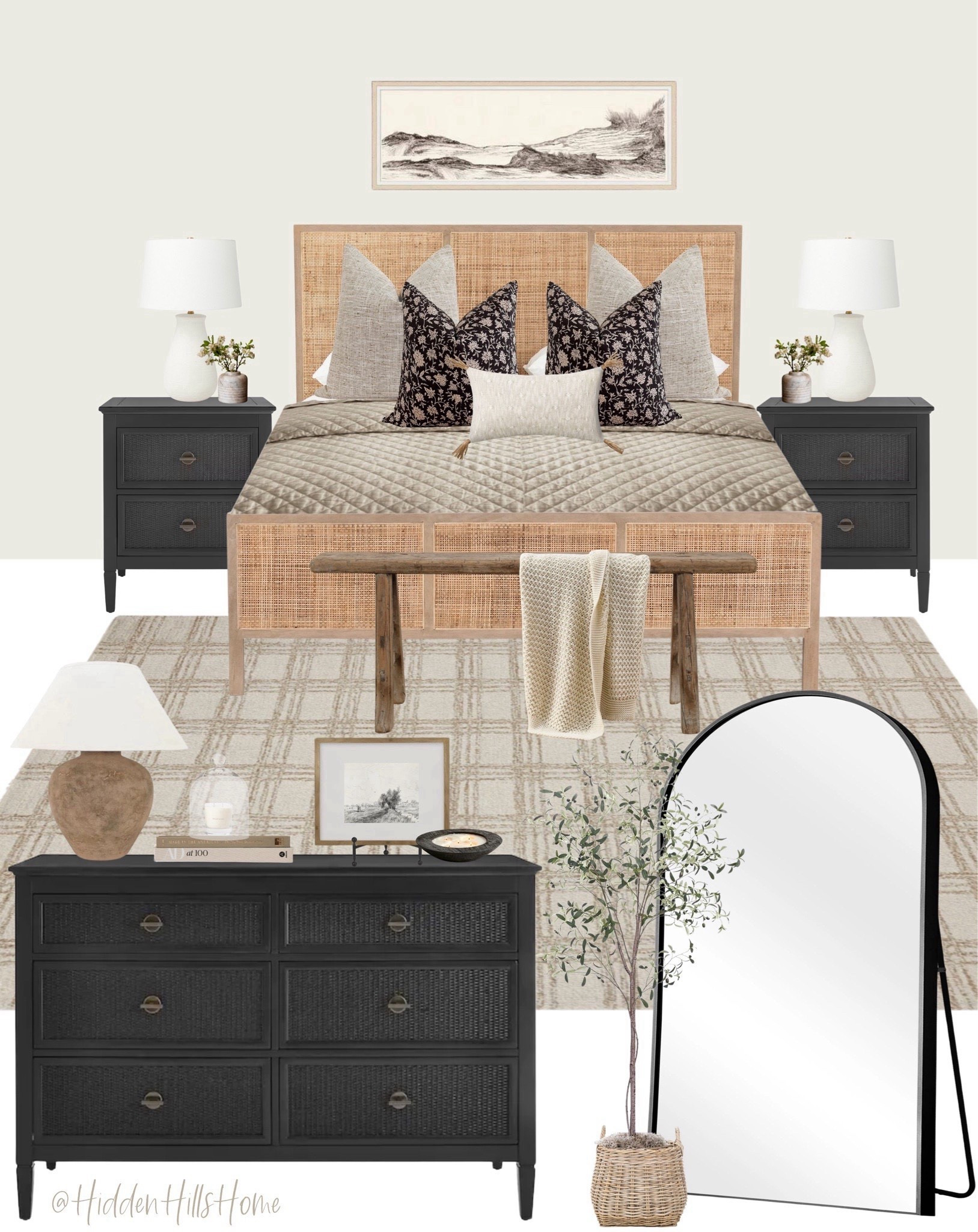 Bedroom Decor mood board, bedroom design ideas, home decor, Dolores bed, master bedroom e-design, cozy bedroom #bedroom



#LTKStyleTip #LTKSaleAlert #LTKHome