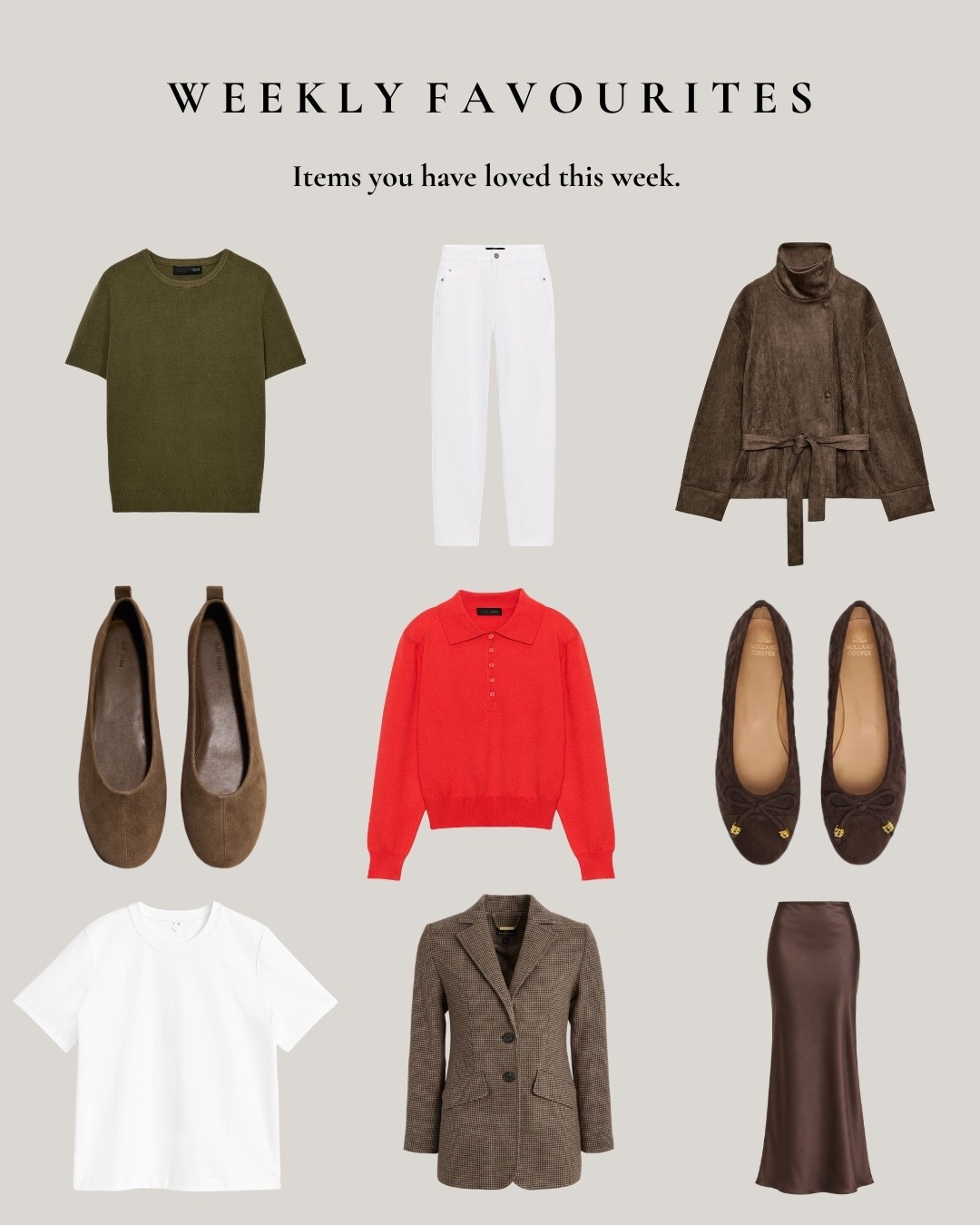 What you’ve been loving this week! 🤎

#LTKuk #LTKautumn