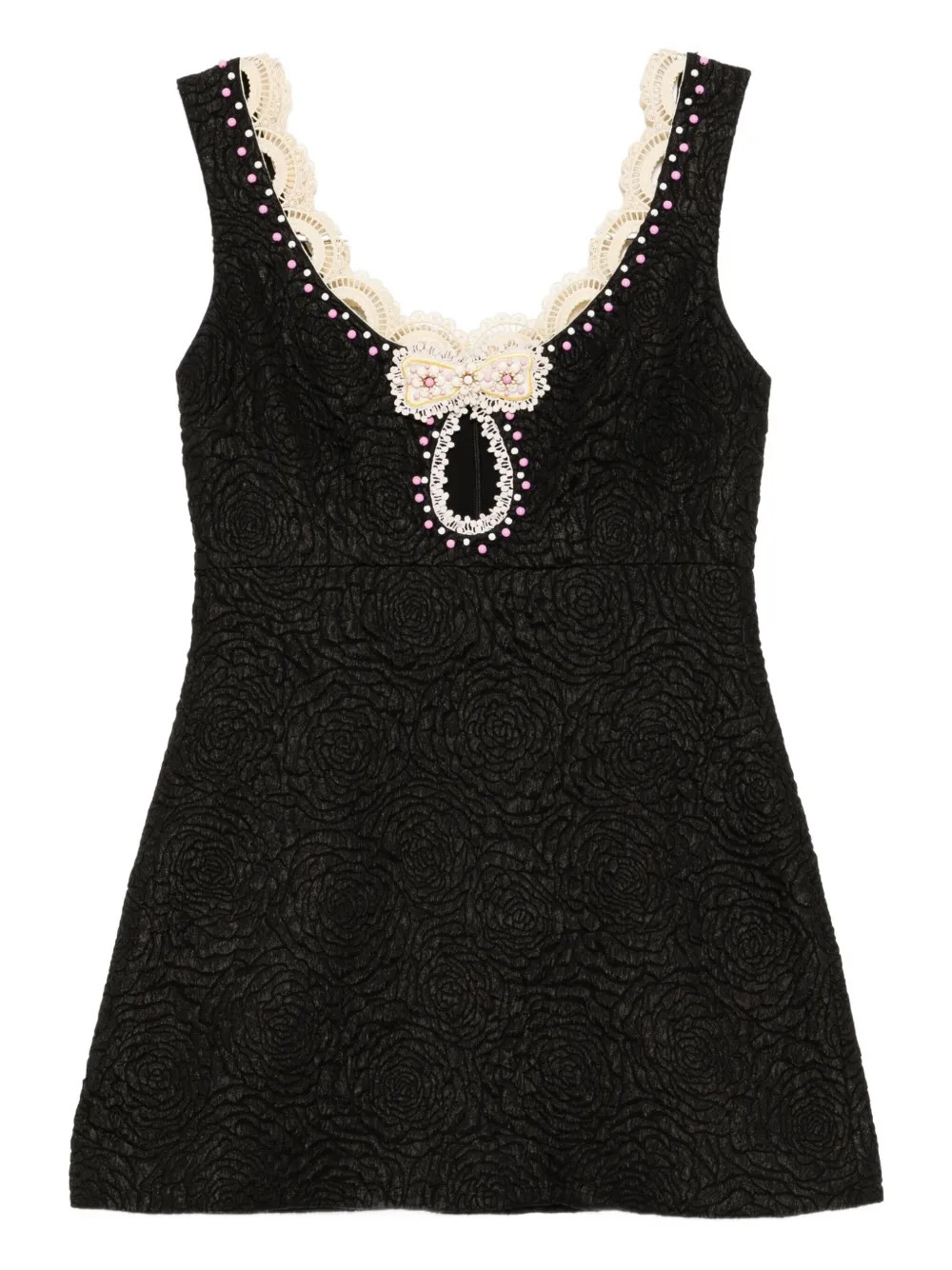 Cynthia Rowley bead-embellished Dress | Black | FARFETCH | Farfetch Global