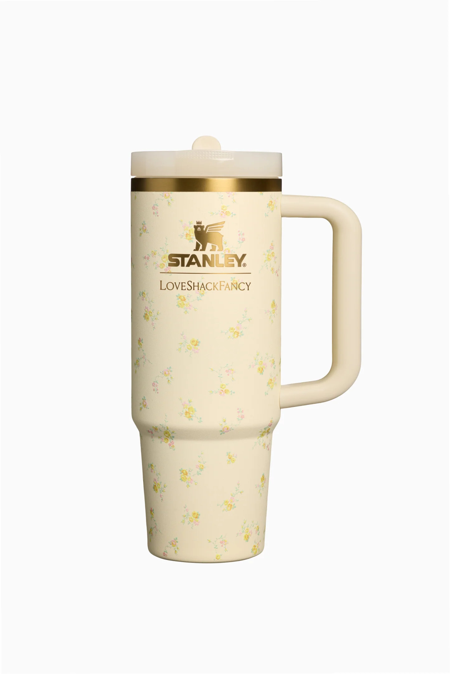 Stanley 1913 The Quencher Protour Flip Straw Tumbler in Lemon Haze | LoveShackFancy