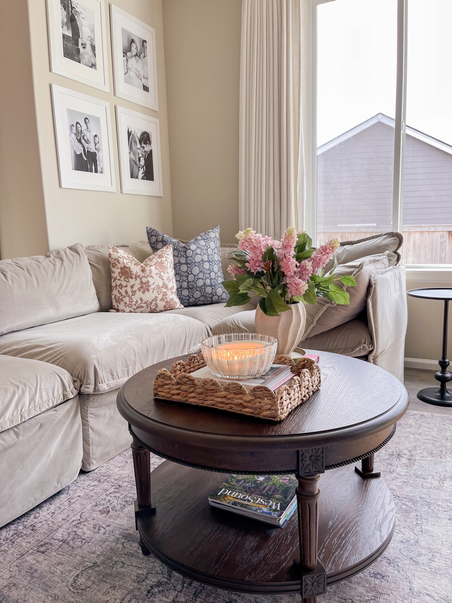 Spring living room details 🌸

Round coffee table, spring decor, Walmart home, Anabei, Target home, Amazon home, affordable decor, Nancy Meyers, vintage aesthetic 

#LTKHome #LTKStyleTip