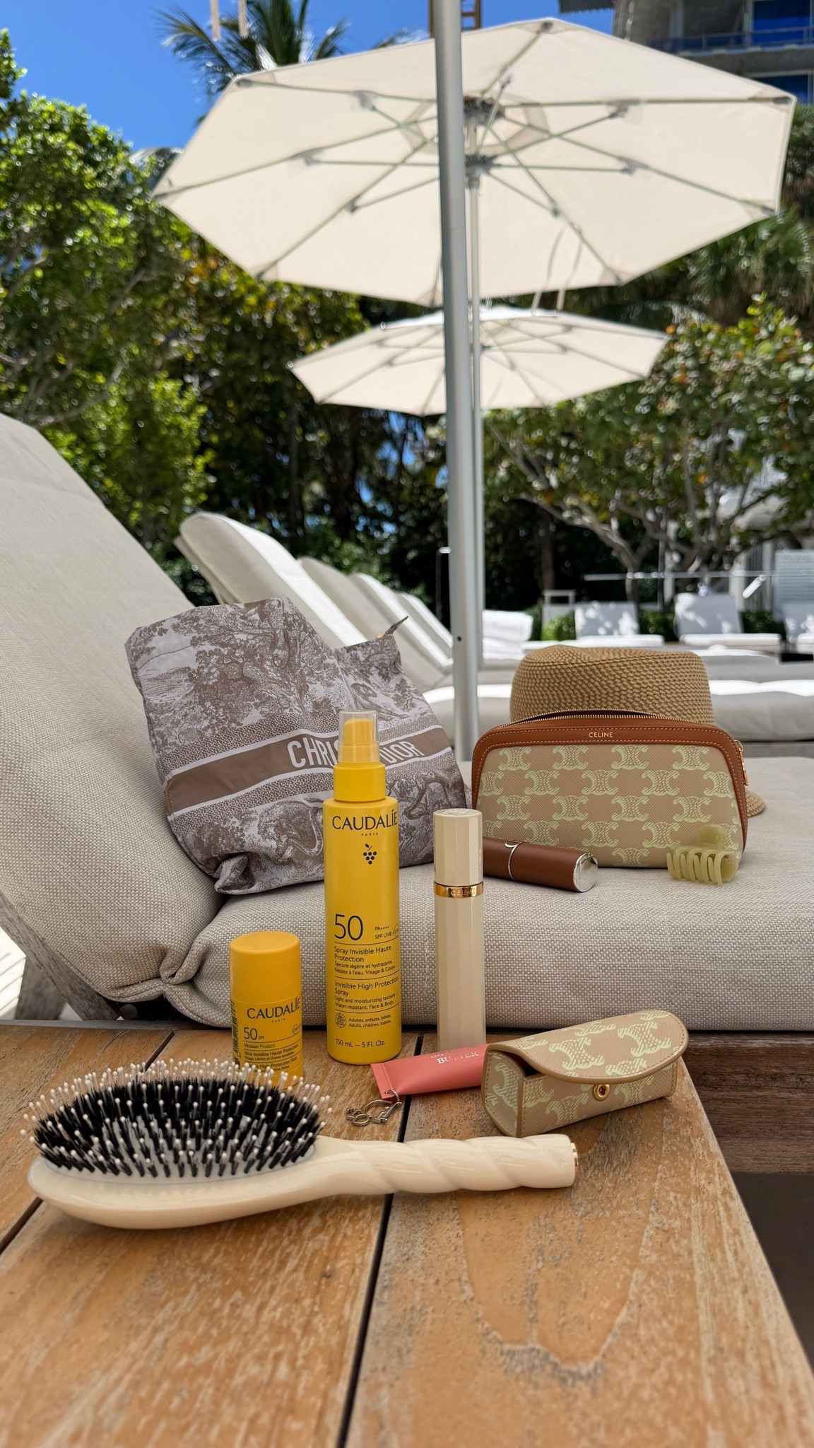 Poolside essentials