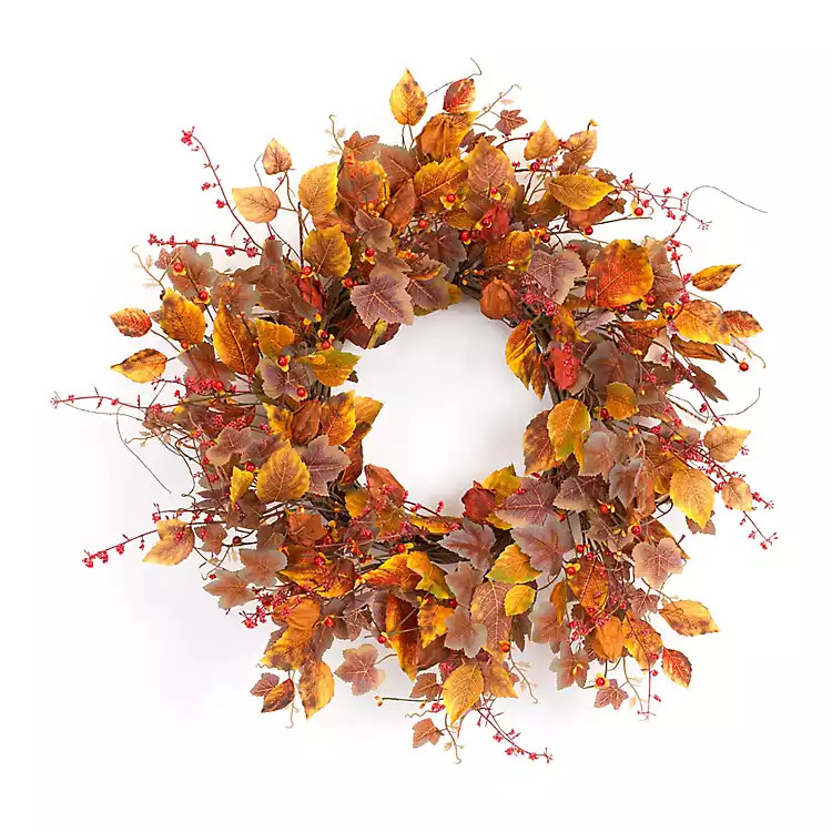 Bittersweet Berries Harvest Wreath | Kirkland's Home