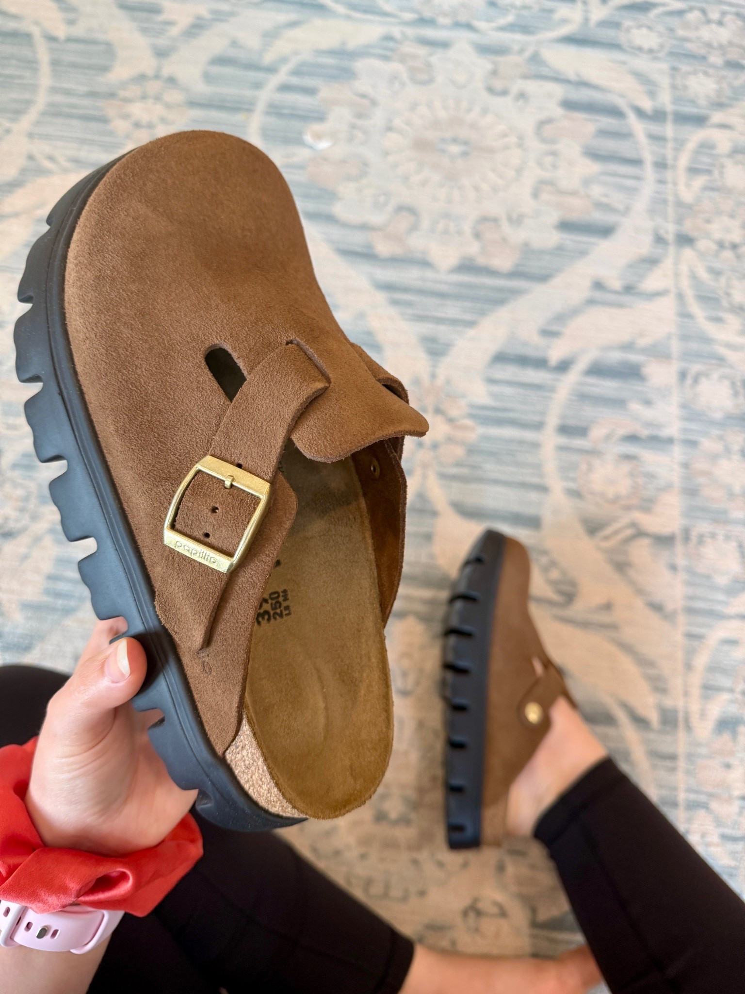 🤎 These Birkenstock Boston chunky clogs have been on heavy rotation for me since last fall and I still reach for them almost every day. They’re one of those shoes that somehow work with everything.

🖤 The rich warm brown suede pairs beautifully with cozy neutrals and warm tones, and the black chunky lug sole makes them easy to style with black outfits too. Comfortable, supportive, and effortlessly cool.

🍂 Perfect for everyday wear, errands, school drop-off, casual outfits, travel days, and transitional seasons. If you love practical shoes that still feel elevated, these are a favorite for a reason.

🔍 Birkenstock Boston clogs, Birkenstock chunky clogs, brown clogs, suede clogs, fall shoes, everyday shoes, comfort shoes, lug sole clogs, casual footwear, women’s clogs, neutral shoes, cozy style, mom outfits, travel shoes, wardrobe staples

#LTKootd #LTKSaleAlert #LTKSeasonal