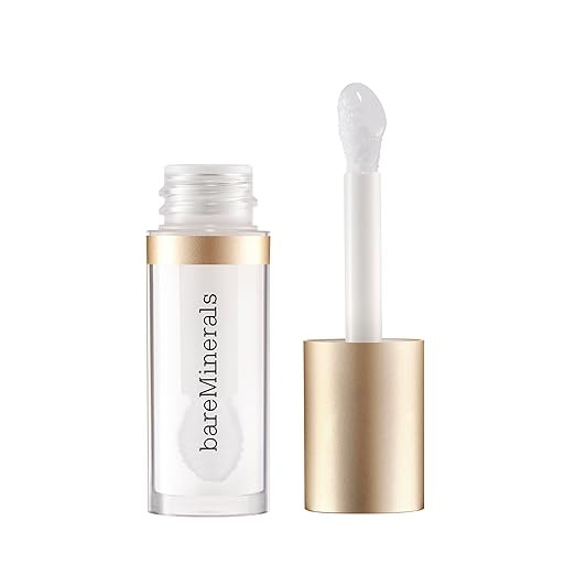bareMinerals Nourishing Lip Oil, Ultra-Hydrating, Non-Sticky & High-Shine, Clean & Vegan Formula ... | Amazon (US)