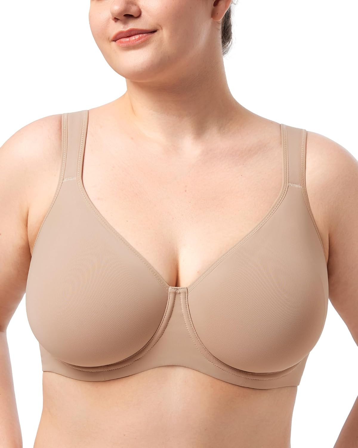 HSIA Minimizer Bras for Women, Full Coverage Underwire T-Shirt Bra, Joan | Amazon (US)