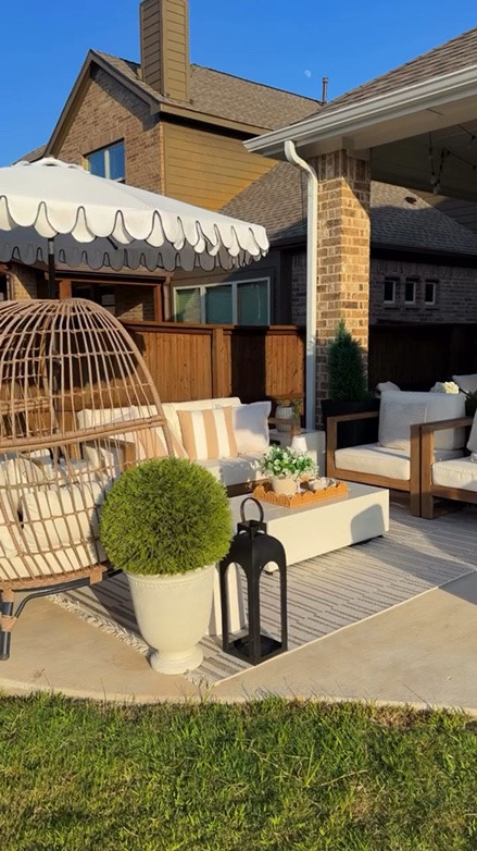 Much better 🪴

Proof that a little cleanup goes a long way. Swept, refreshed, and ready for slow summer mornings, evening chats, and everything in between.

#patiorefresh #outdoorliving #summerhome #homedecor #threetimesahome

#LTKHome #LTKSaleAlert