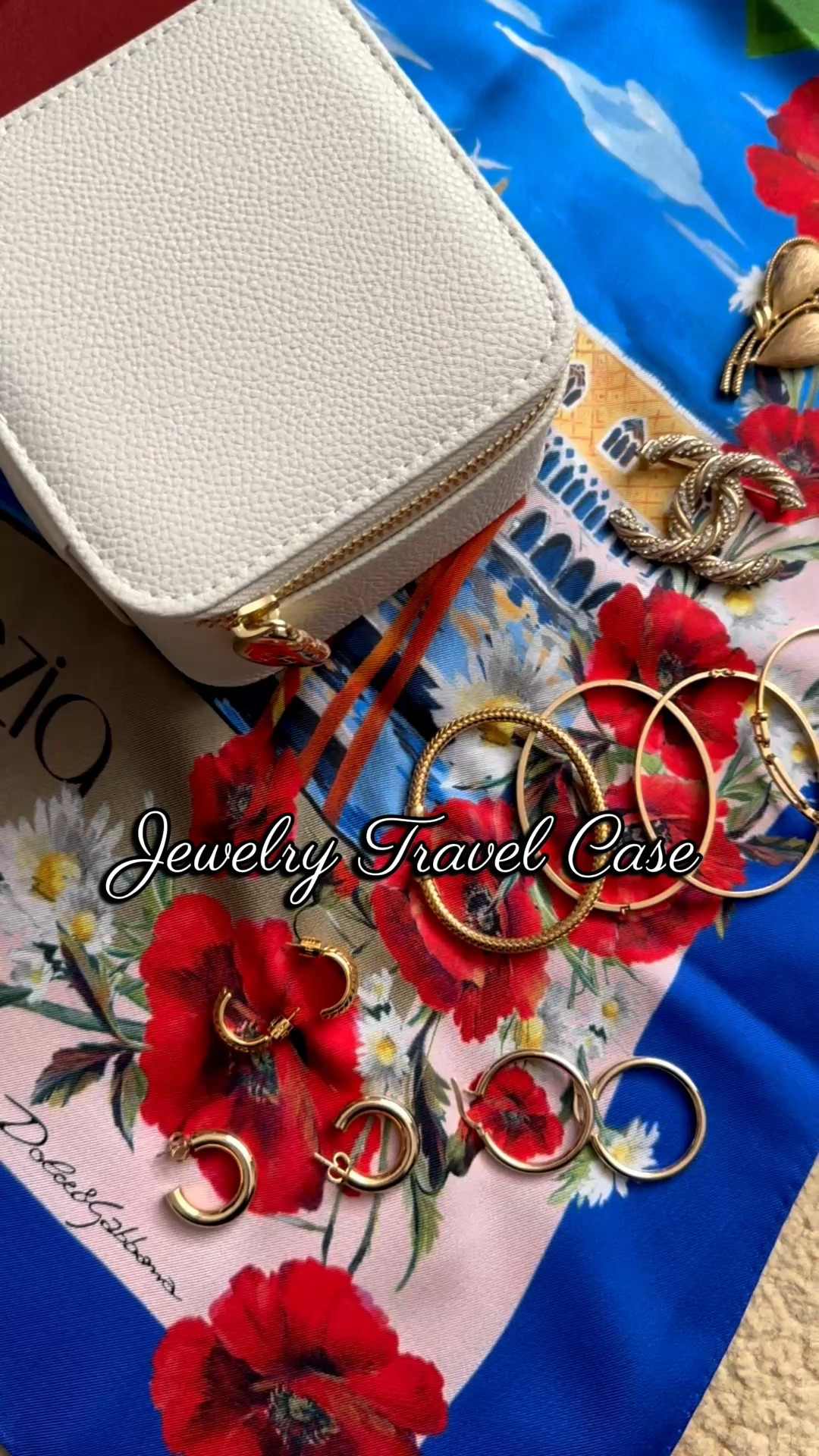 Jewelry travel case - holds so much and easily fits in a carry-on suitcase. On sale under $25!

#LTKSaleAlert #LTKTravel #LTKdayinmylife