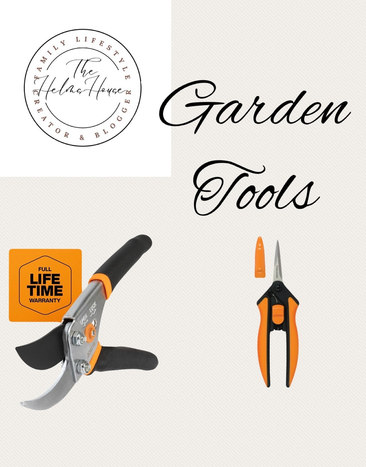 I love my Fiskars garden pruning sheers and am looking forward to getting the Fiskar pruning clippers.  Both tools make gardening life easier.  

#LTKmomlife #LTKHome #LTKSeasonal