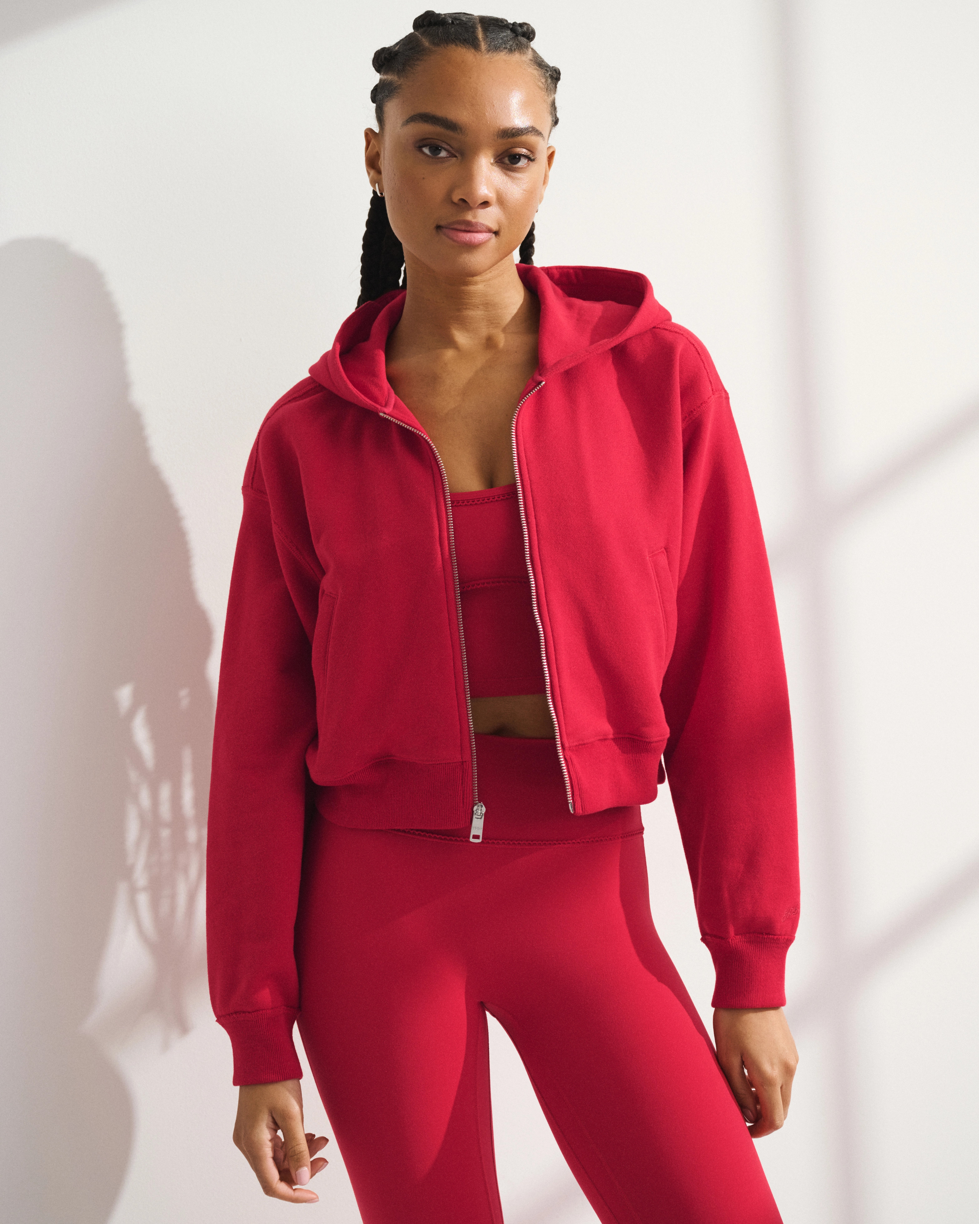 YPB On The Go 6AM Full-Zip Hoodie | Abercrombie & Fitch (US)
