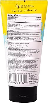 Black Girl Sunscreen Kids SPF 50 Lotion for Face & Body- Sun Protection for Skin, Kids Sunscreen,... | Amazon (US)