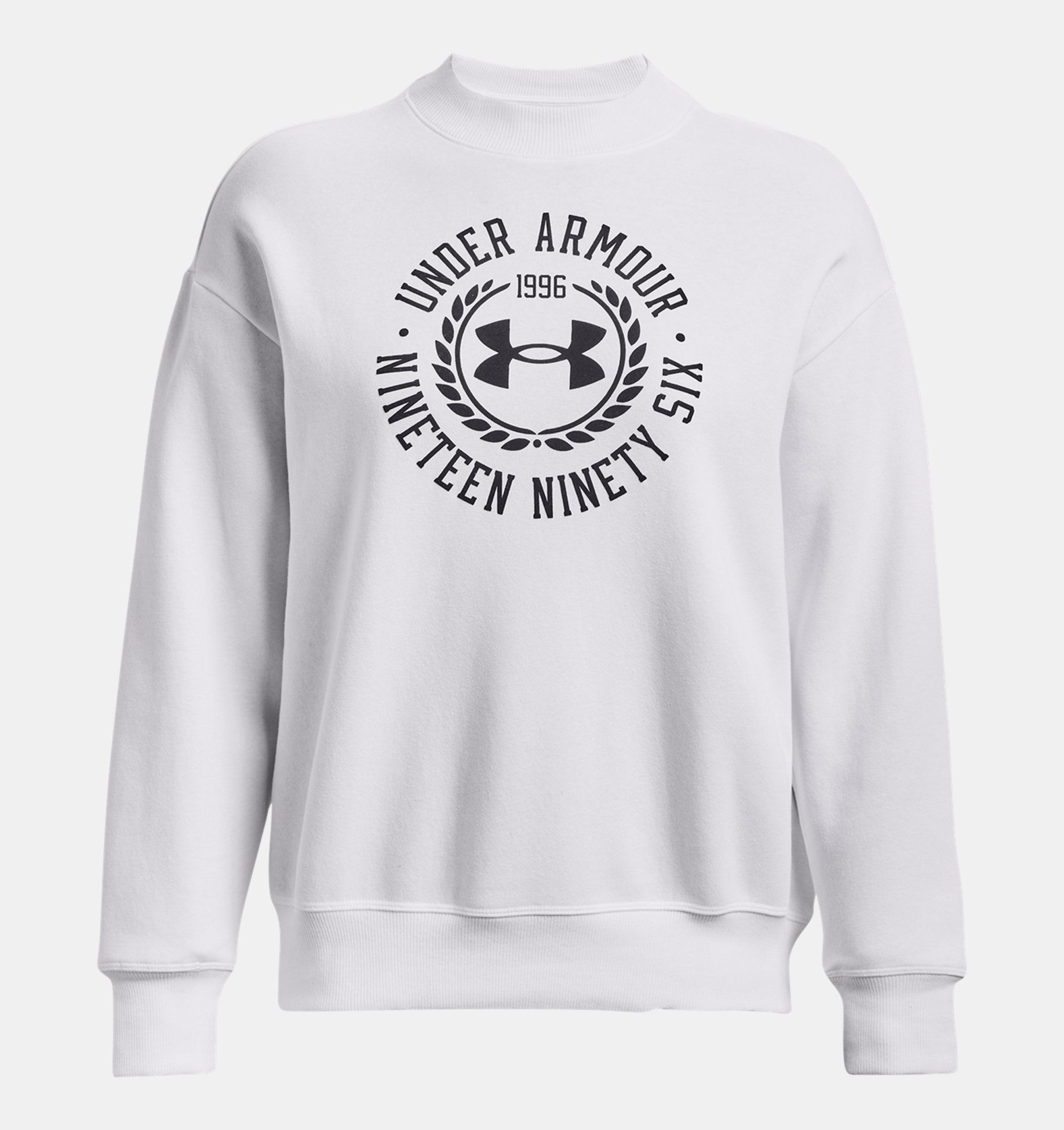 Women's UA Rival Fleece Crest Graphic Crew | Under Armour (US)