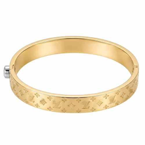 Shaxea Oval Gold Bracelet for Women，18K Gold Plated bracelet ，Fashion Gifts for Women | Amazon (US)