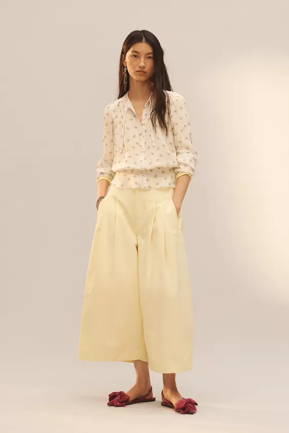 LIMITED EDITION PLEATED PANTS | Zara US