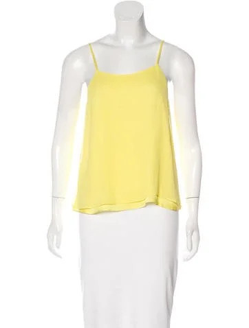 Alice + Olivia Sleeveless Silk Top | The Real Real, Inc.