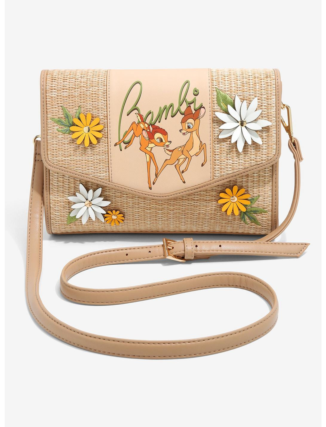 Our Universe Bambi Weaved Basket Crossbody Bag - BoxLunch Exclusive | BoxLunch