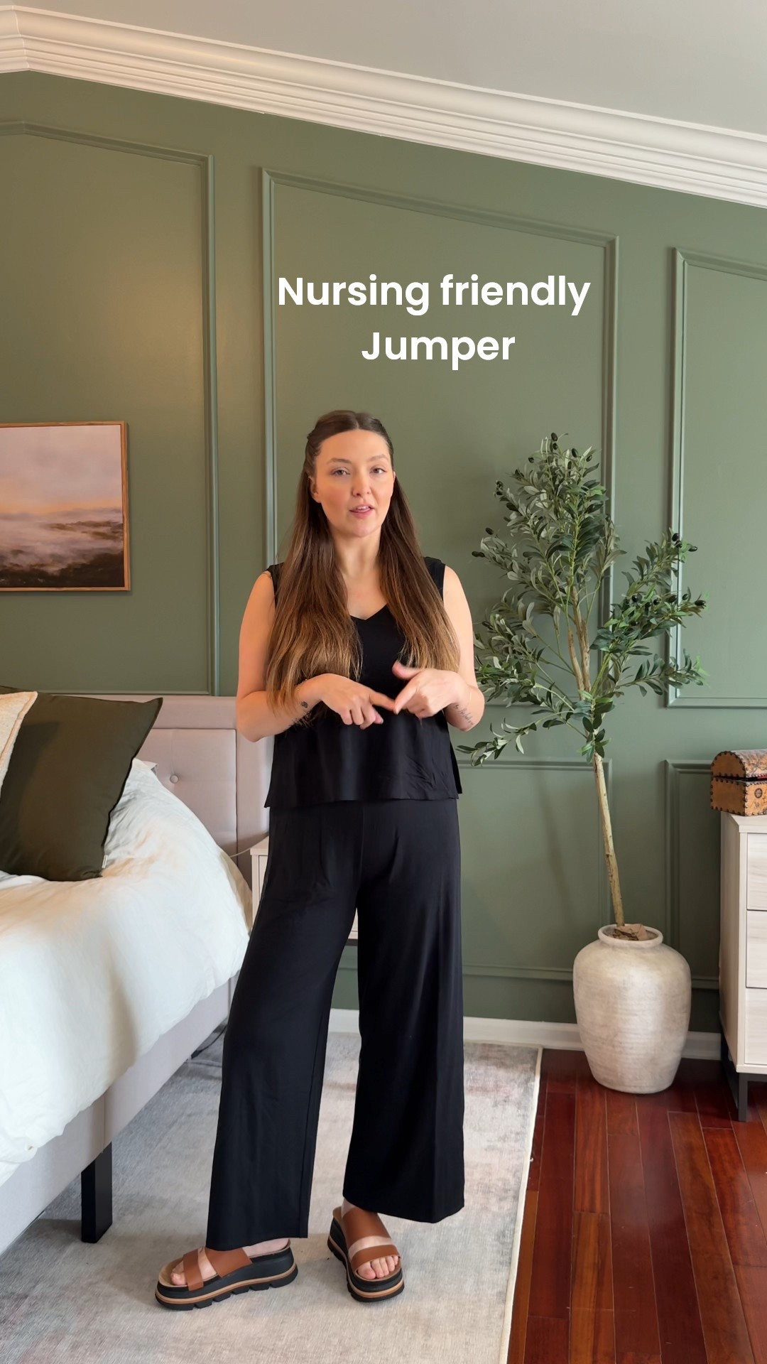 The cutest mom approved nursing friendly jumper !! Wearing size small 

#LTKmomlife #LTKootd #LTKBaby