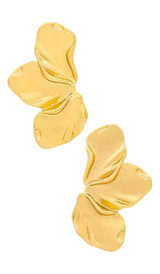 X Revolve Sophia Earrings in Gold | Revolve Clothing (Global)