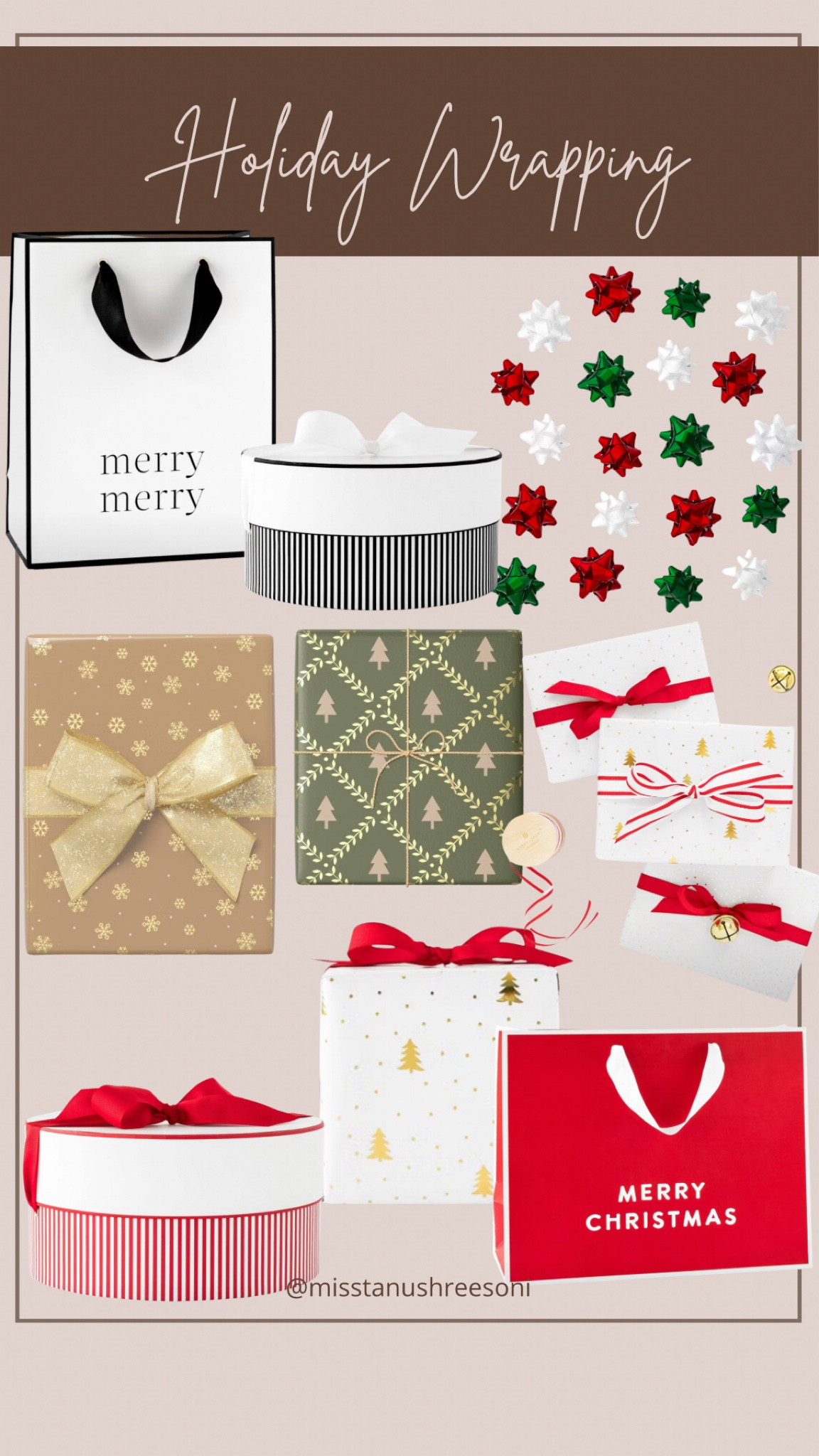 Holiday wrapping paper 🎄🎁❄️⭐️


Wrapping paper, holiday wrapping paper 2024, chic wrapping paper, target wrapping paper, target gift bags, gift wrap, ribbon, tags

#LTKHoliday #LTKSeasonal #LTKGiftGuide