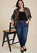 Plus Size Everflex™ Dark High Rise Super Skinny Jean | Maurices