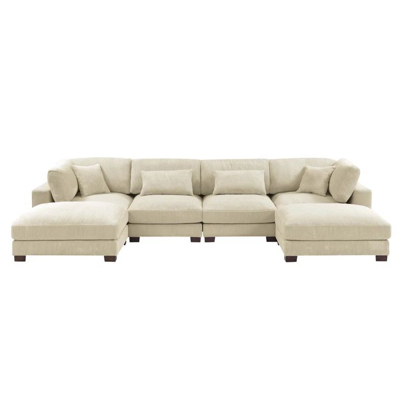 Andreco 6 - Piece Upholstered Sectional | Wayfair North America