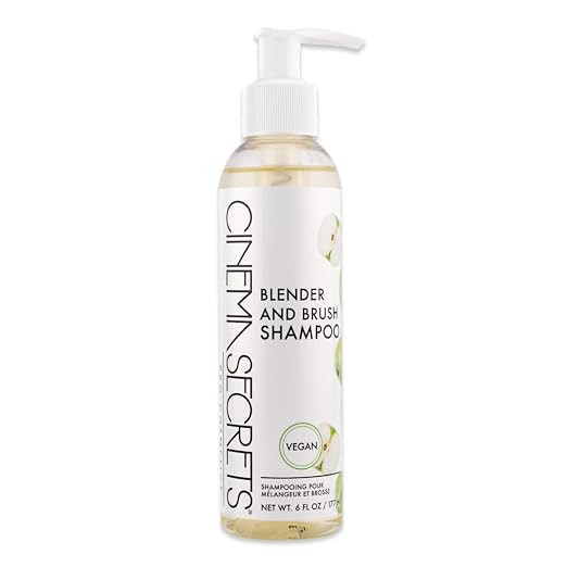 Cinema Secrets Vegan Makeup Brush Cleaner - Sponge & Makeup Brush Shampoo for Deep Cleansing - Re... | Amazon (US)