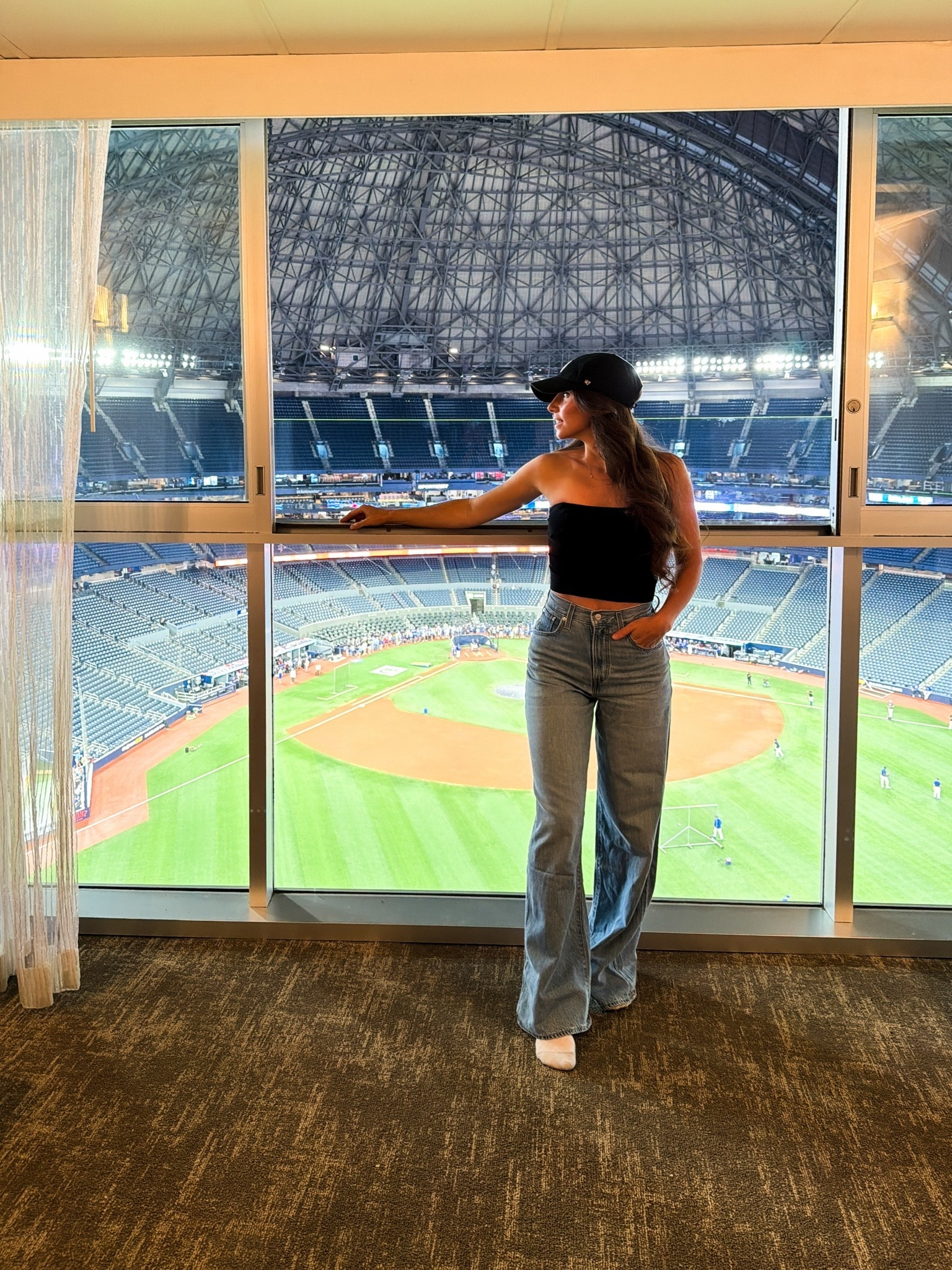 OOTD ball game edition ⚾️
These Levi jeans are only $69 on Amazon!!🤯

They have the hidden button detail that lets you cinch the waist tighter, so they give that super flattering, snatched look without the waist gap. So good!

#LTKsummer #LTKsale #LTKstyletip