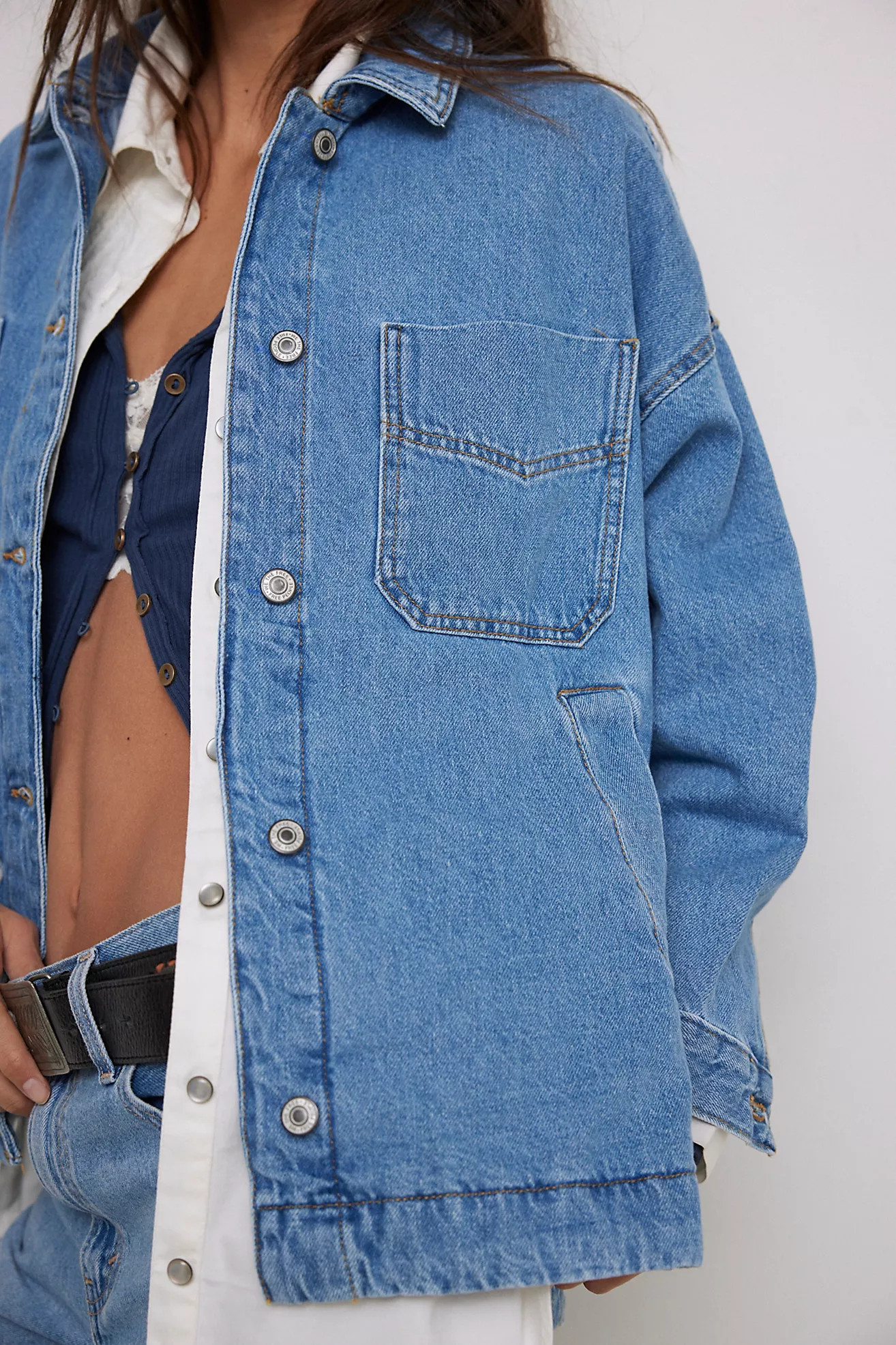 We The Free Madison City Denim Jacket | Free People (Global - UK&FR Excluded)