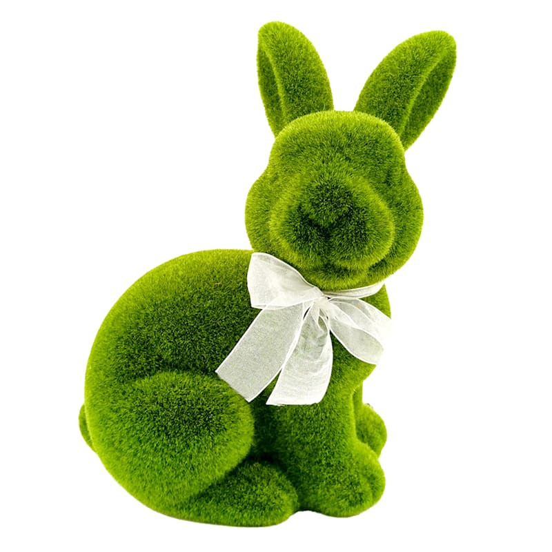 Providence Artificial Moss Easter Bunny, 8.8" | At Home