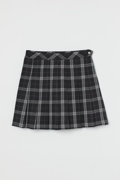 Short Pleated Skirt | H&M (US)