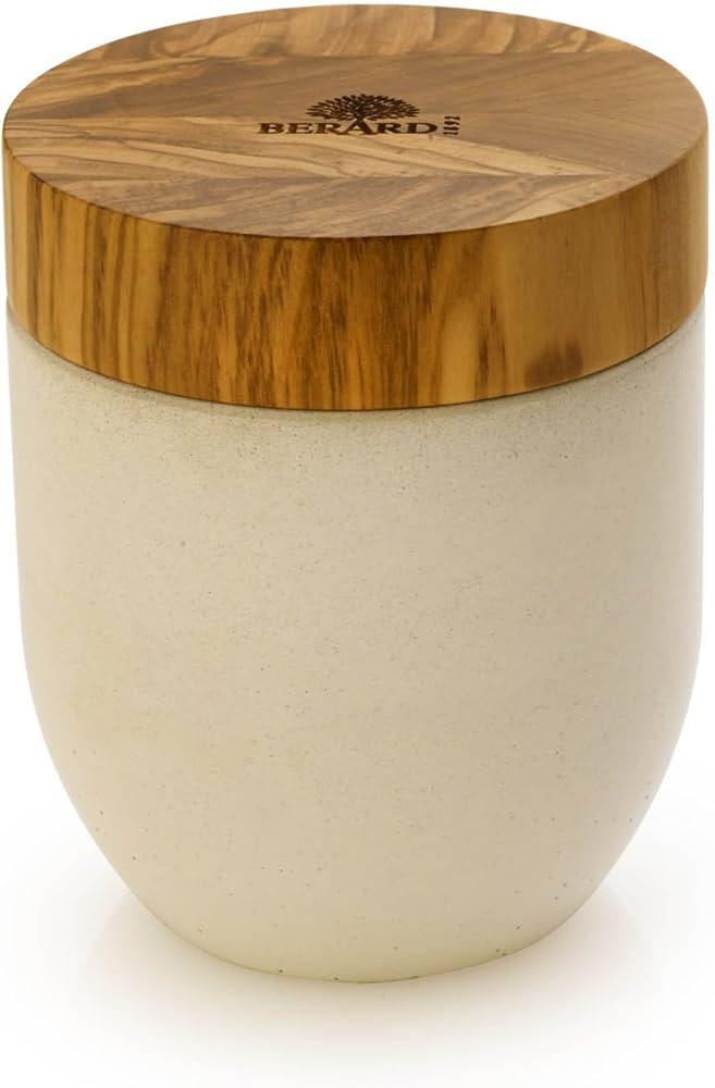 Berard Concrete Salt and Pepper Mill, 2.8-Inch, White, White | Amazon (US)