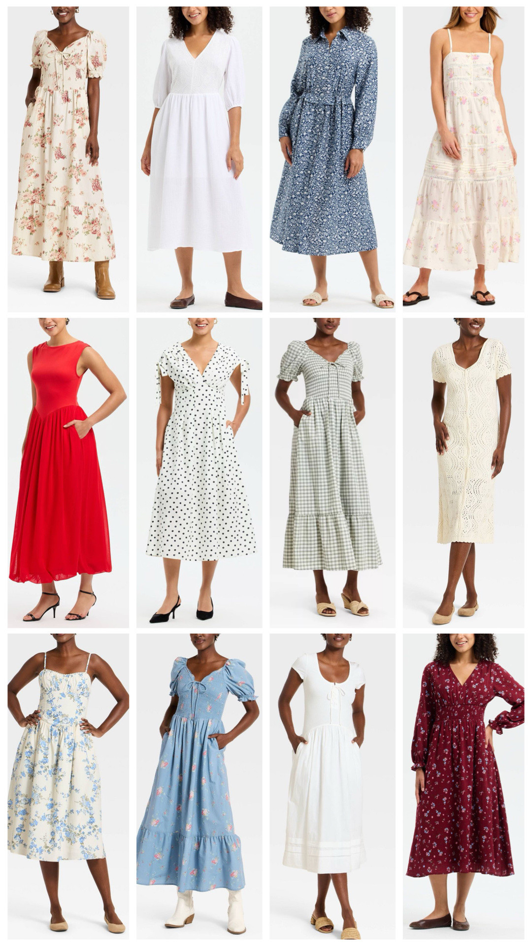Target new arrival midi dresses 

#LTKootd