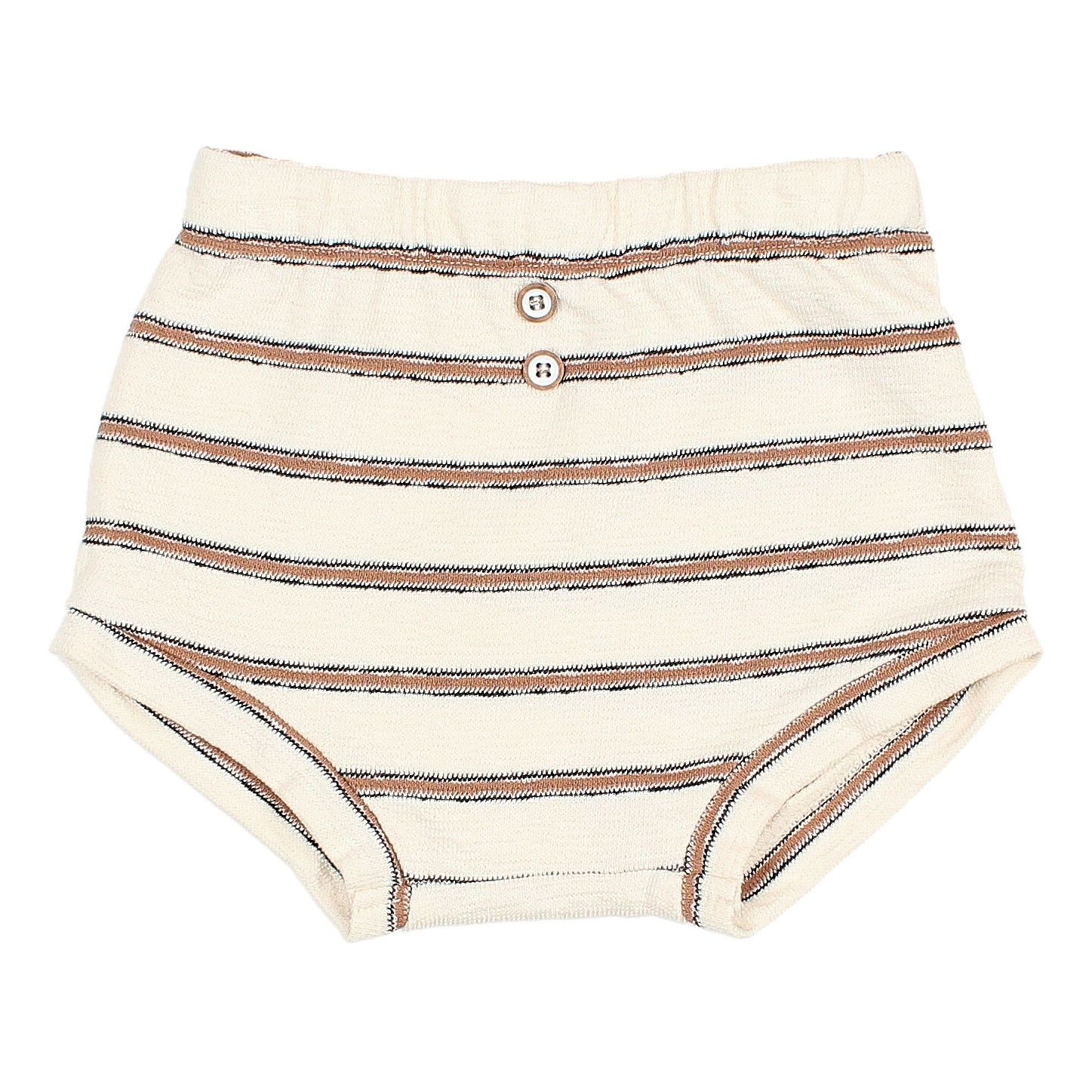 Organic Cotton Striped Bloomers  Rust Búho Fashion Baby | Smallable DE