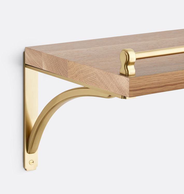 Lorraine Shelf, Rail & Bracket Set | Rejuvenation