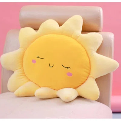 shaped Flower Floor Pillow - Oversized Cushion for Chair, A Cute Seating Pad and Plush Toy, Ideal Home Decoration and Gift | Wayfair North America